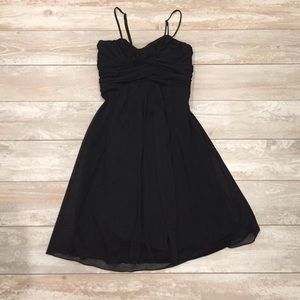 Black flowy dress!!