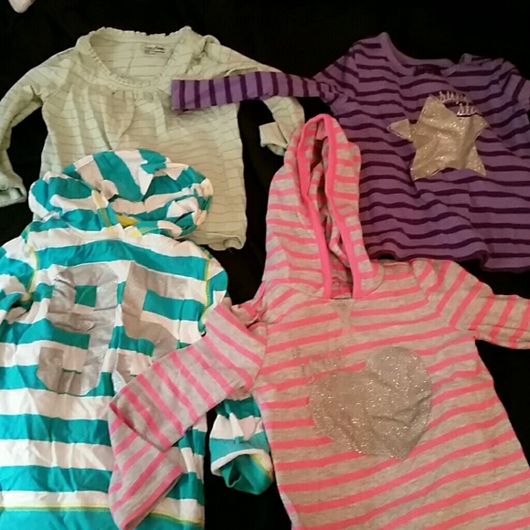 Toddler girls long sleeve shirts 24 months / 2t