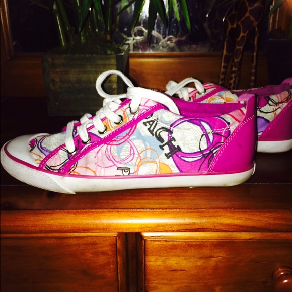 Coach poppy tennis shoes
