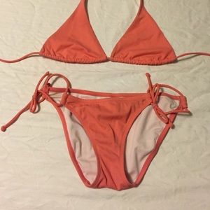 Bikini Victoria's Secret light coral
