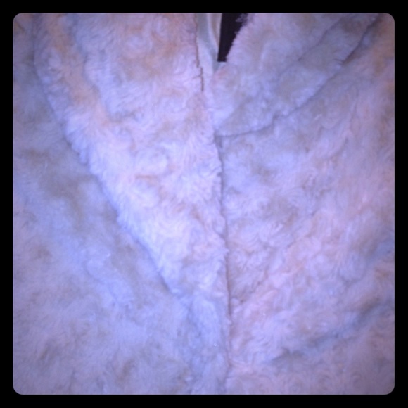 Bone colored crop jacket