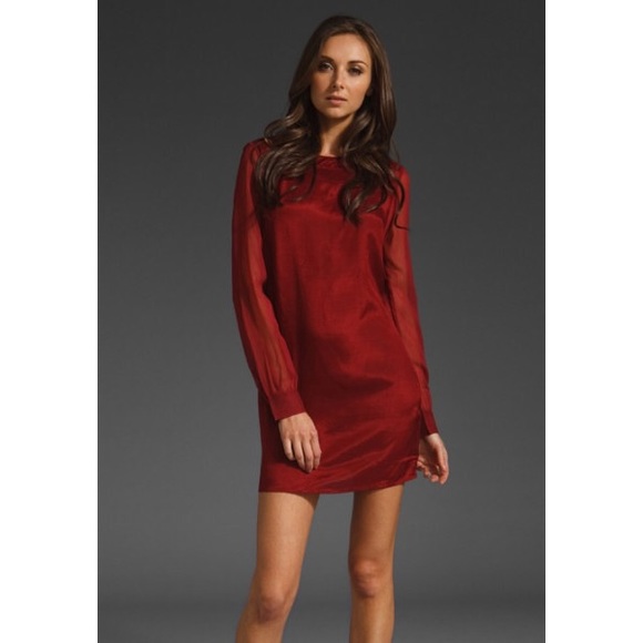 OBEY WINE MINI DRESS
