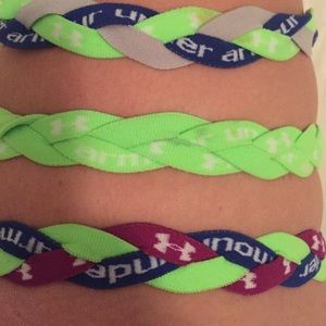 Set of 3 Anti-Slip Under Armour Headbands
