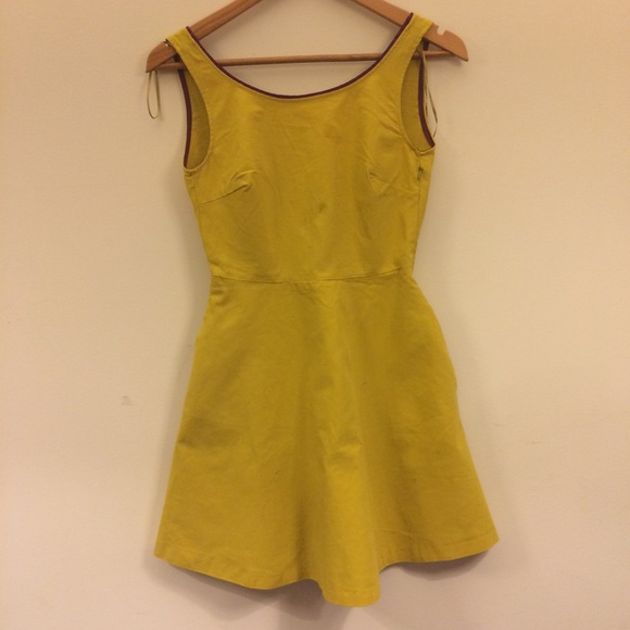 Yellow Zara Cotton Dress