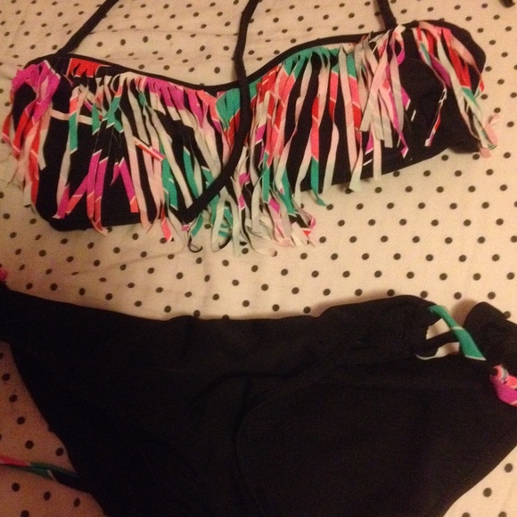 Cute tassel bikini