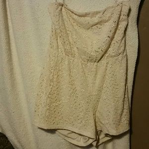 Cute lace rompers from Cato's