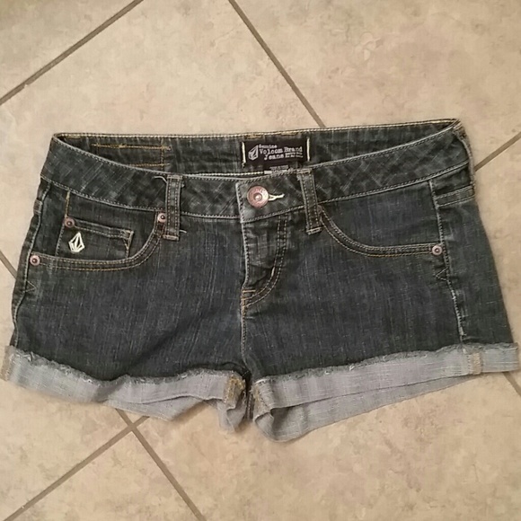 Volvom Stone Jean Shorts