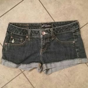 Volvom Stone Jean Shorts