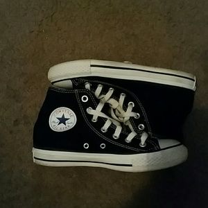 Black high top chucks PRICE FIRM