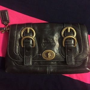 Coach Legacy Leather Wristlet/ Clutch Coach Legacy Leather Wristlet/ Clutch