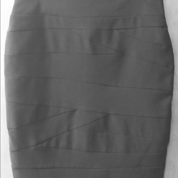 Black pencil skirt