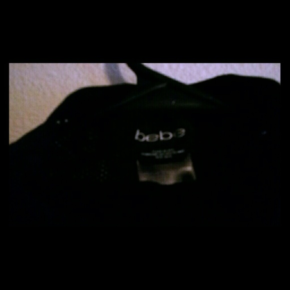 BEBE BLACK SHORT DRESS
