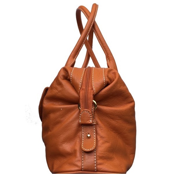 ☀️SOLD☀️Barr+Barr New York Genuine Leather Handbag - Picture 2 of 4