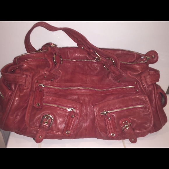 Junior Drake Red Purse