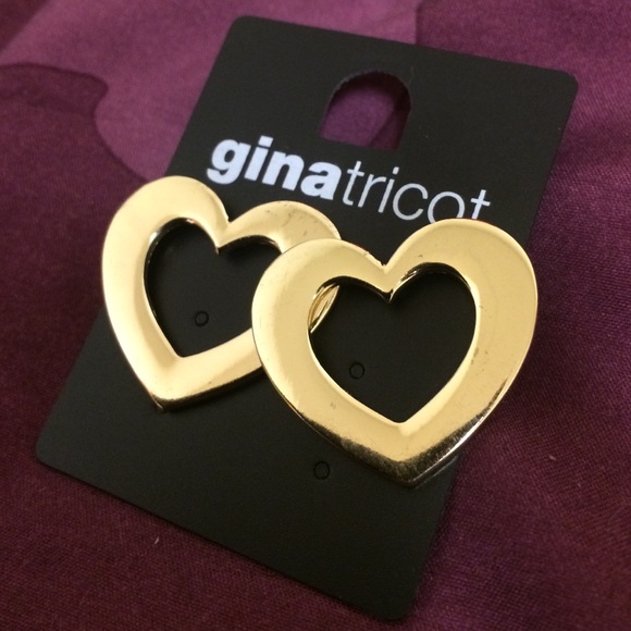 Gina Tricot Jewelry - Heart-shaped Earrings