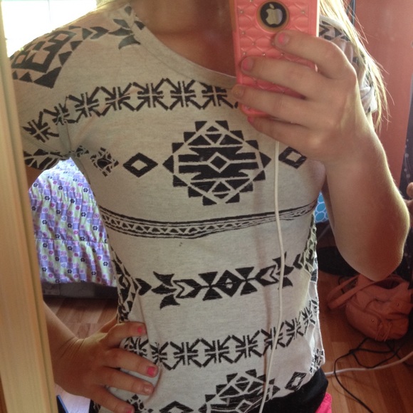 Tribal/Aztec top