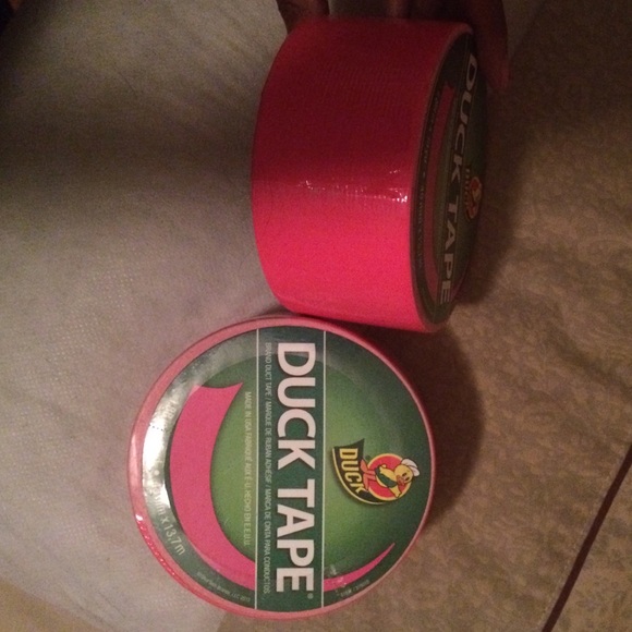 Pink duck tape