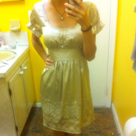 Champagne Babydoll Kinderwhore Dress