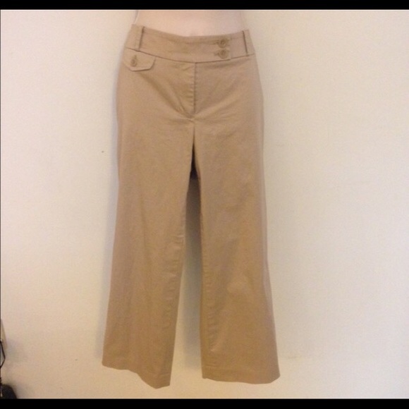 Loft "Marisa" cropped dress pants