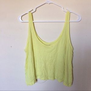 Scoop neck tank top