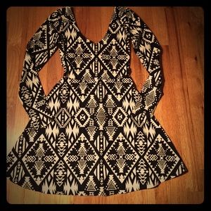 Victoria's Secret pink long sleeve dress