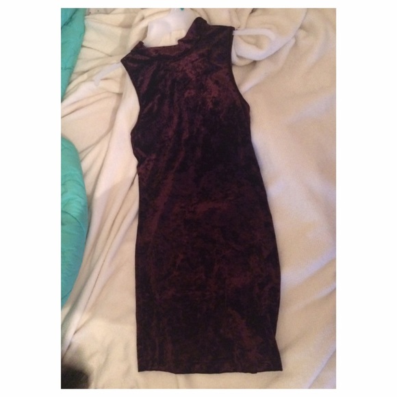Burgundy tight dress size medium - Picture 1 of 2