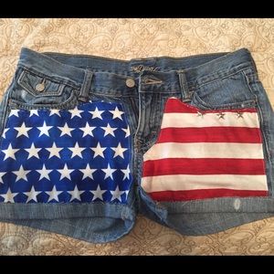 American flag shorts 🇺🇸
