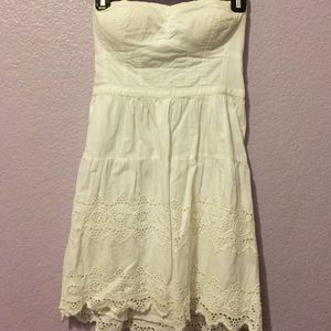 white sun dress