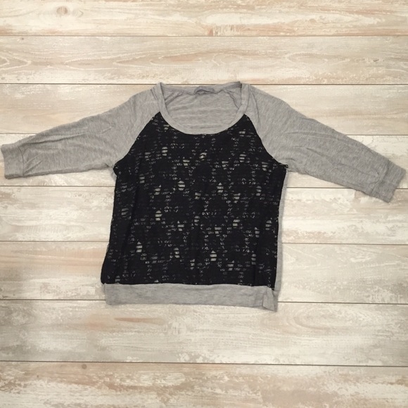 Grey long sleeve top!! - Picture 1 of 2