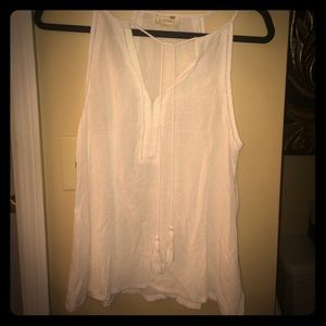 Pacsun white tank NWOT