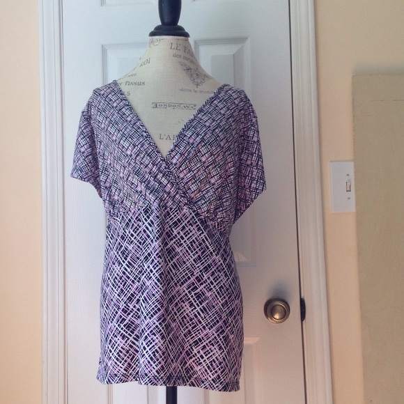 Crossover multi print top