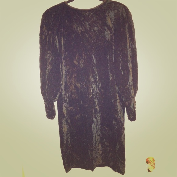 Jones Newyork Crushed Velvet Cocktail Dress