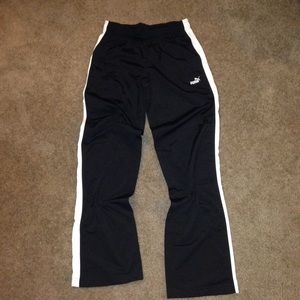 NWOT - Puma black track pants in sz S - NEVER WORN