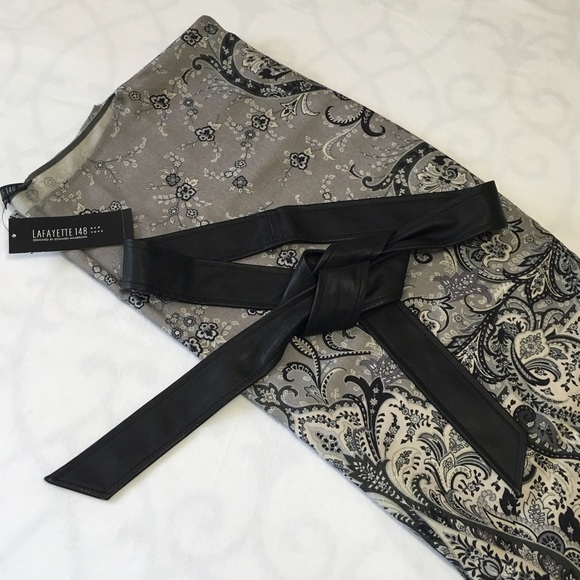 Lafayette 148 NY Kimono Belted Poncho - Picture 3 of 4