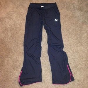 NWOT - Puma black track pants in sz S - NEVER WORN