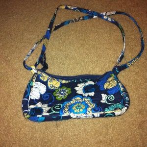 Vera Bradley Amy mod floral blue