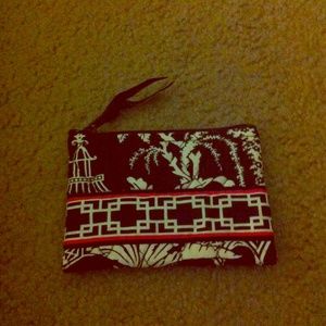 Vera Bradley imperial toile coin purse
