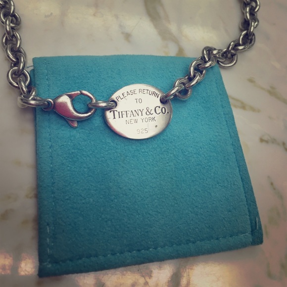 Authentic Tiffany & Co "please return to" choker