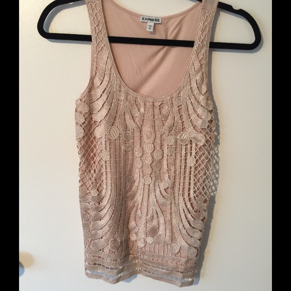 Express Shimmery Top