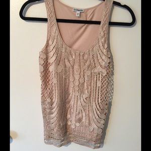 Express Shimmery Top