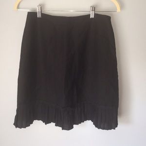 Black skirt