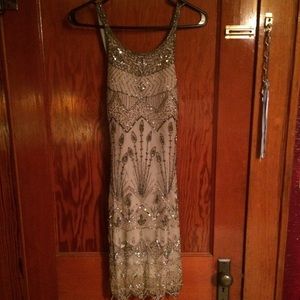 Adrianna Papell Beaded Dress