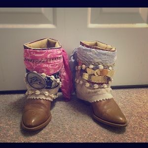 Upcycled Cowboy Boots