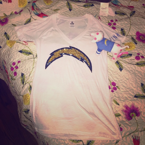 SOLD! Pink chargers shirt