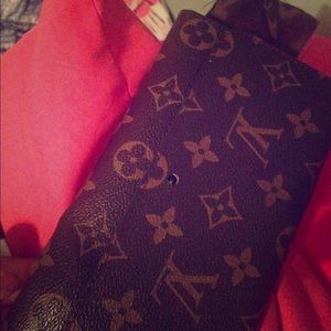 LV checkbook wallet