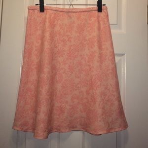 J. Jill Casual Linen Skirt