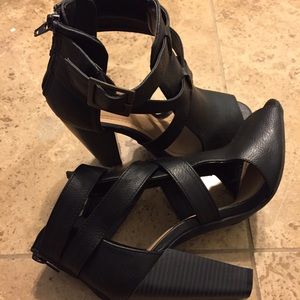 Black Booties | Thick Heels