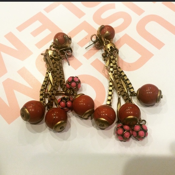 Gently Used J. Crew Jewels | Beaded Drop Earrings