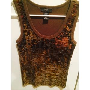 BCBG Sequin Top!