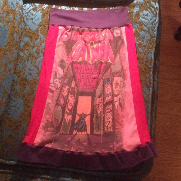 DIY Batman Comic dress Medium